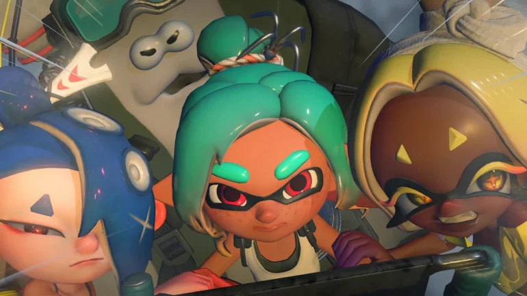 Splatoon Raiders disponibile da oggi, 23 luglio 2026, in esclusiva su Nintendo Switch 2, con oltre 100 armi, Salmonoidi da affrontare, base operativa personalizzabile, multiplayer fino a 4 giocatori e i nuovi amiibo del Trio Triglio