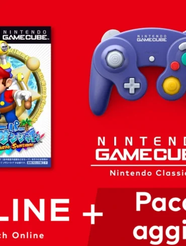 Super Mario Sunshine arriva su Nintendo GameCube – Nintendo Classics il 13 agosto 2026 su Nintendo Switch 2, dopo essere stato rimosso dal mercato con la fine delle vendite di Super Mario 3D All-Stars