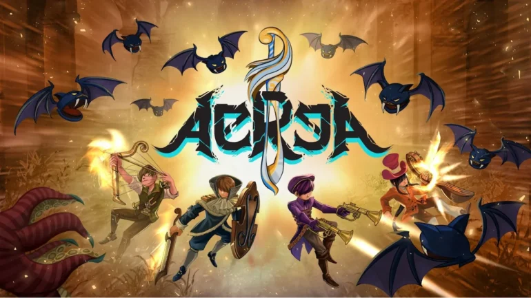 AereA, l'action RPG a tema musicale di SOEDESCO ambientato nel mondo fluttuante di Aezir, arriva su Nintendo Switch il 3 settembre 2026 con quattro eroi giocabili, nove strumenti primordiali da recuperare e cooperativa locale fino a 4 giocatori