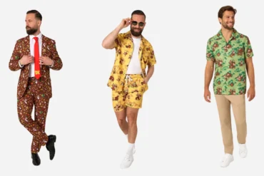 Collezione Donkey Kong di OppoSuits con completo, summer set e camicia hawaiana ispirati a Nintendo